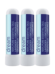 Pack of 3 MOXĒ Dream Aromatherapy Nasal Inhaler